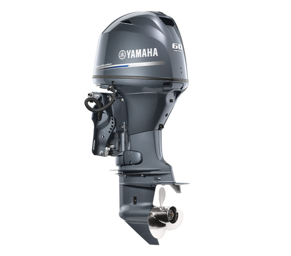 Motor de popa Yamaha de 60 hp de alto empuxo
