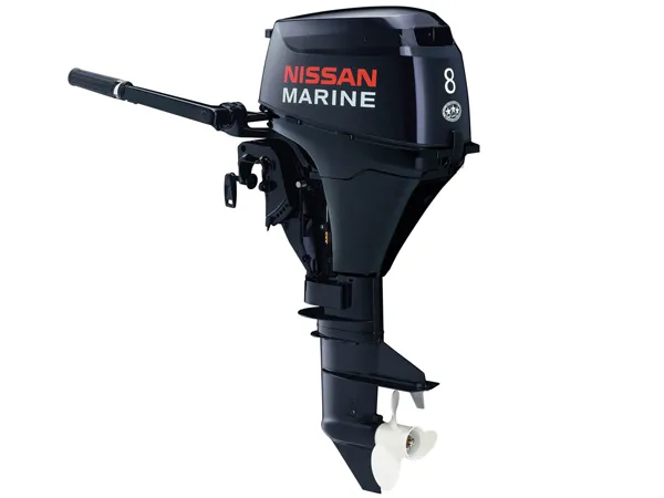 Motor de popa Nissan NSF8A32 de 8 HP, ano 2015