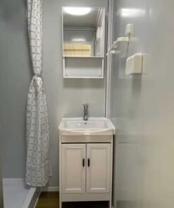 Banheiro portátil com chuveiro 6,6 x 6,1 pés