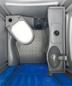 Plastic Outdoor Toilet With Trailer