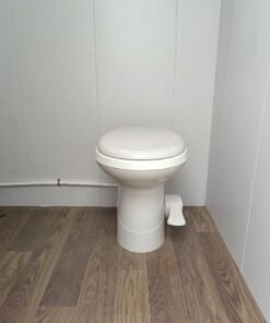 Trailer sanitário duplo unissex de 2,74 m (9 pés)