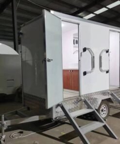 Trailer sanitário duplo unissex de 2,74 m (9 pés)