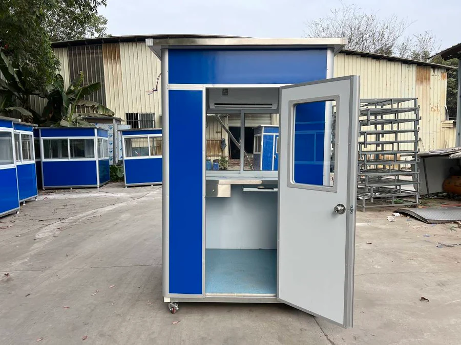 Cabine de segurança e guarita à venda - Escritório portátil 1,5 x 1,5 m