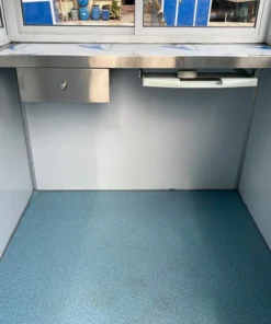 Cabine de segurança e guarita à venda - Escritório portátil 1,5 x 1,5 m