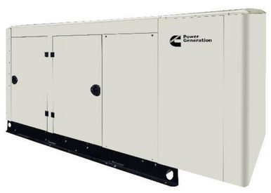Generador Cummins RS100 Quiet Connect de 100 kW, 120/240 voltios, trifásico.